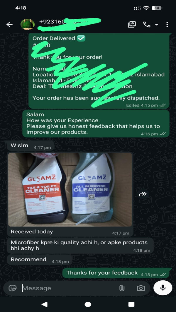 Customer review